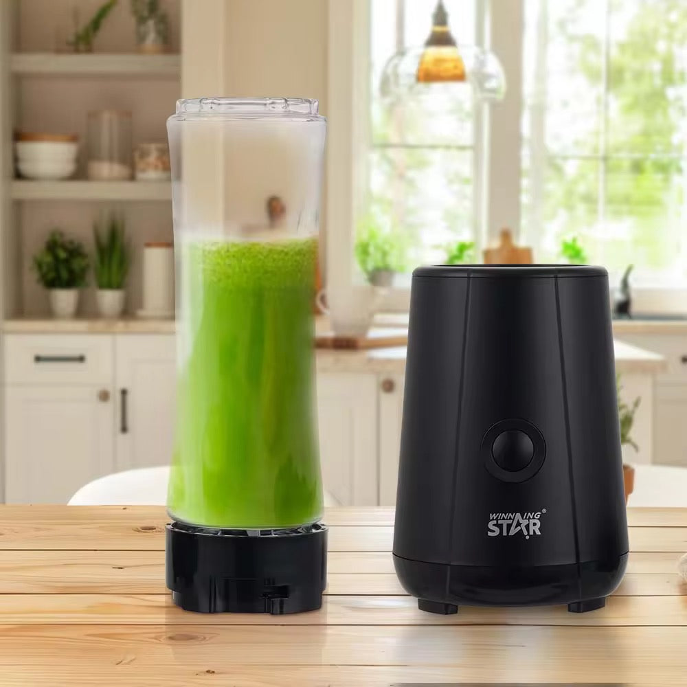 خلاط فواكه محمول بقوة 450 واط وسعة 600 مل من Winning Star