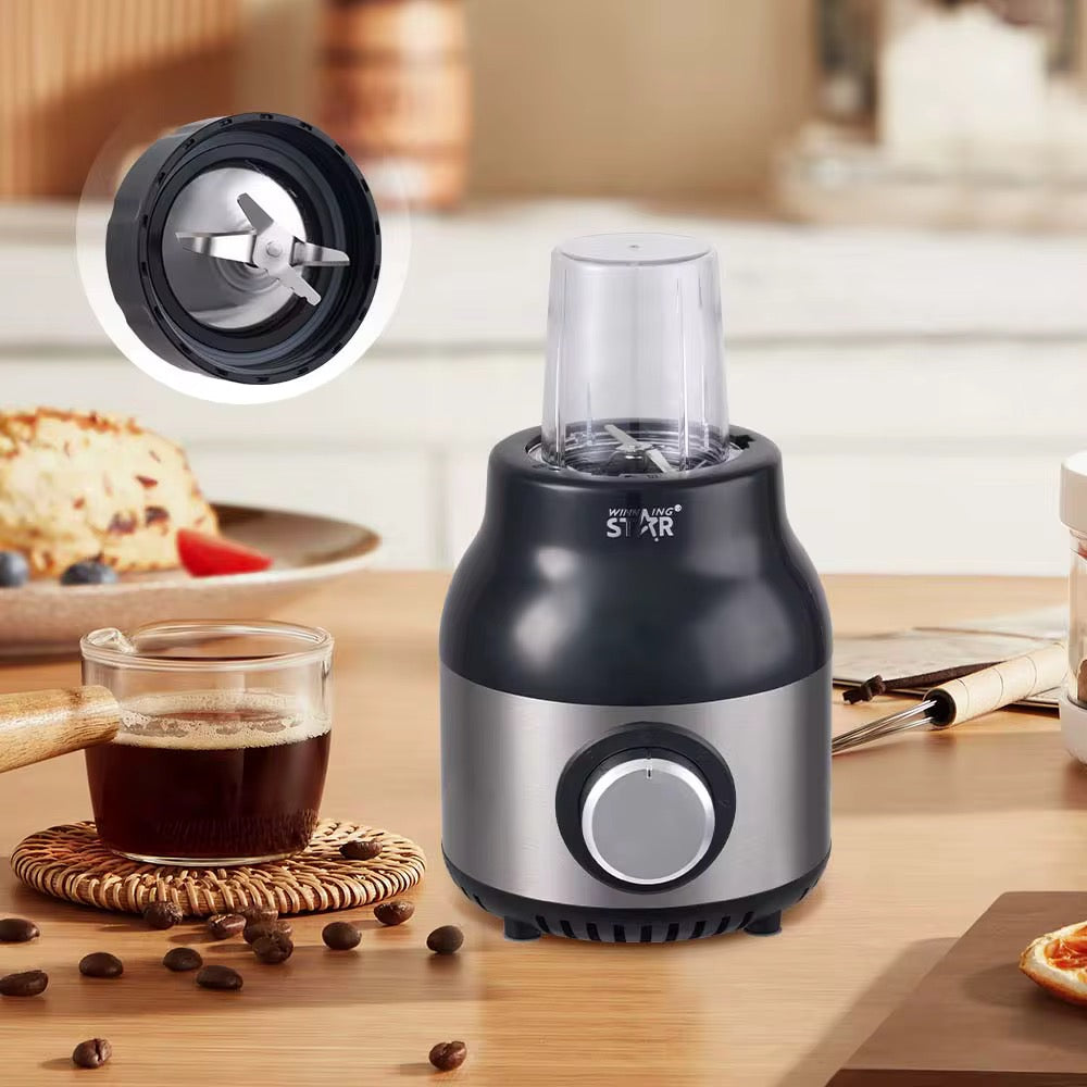 خلاط متعدد الوظائف 4 في 1 بسعة 1.8 لتر مع مطحنة وعصارة من Winning Star