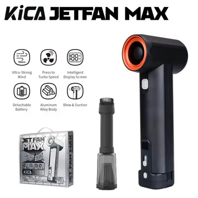 JetFan Max – أقوى طارد هواء محمول بتقنية التوربو من KICA