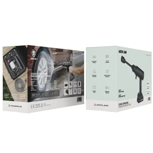 تنظيف قوي بدون أسلاك – جهاز الضغط المحمولة CX240