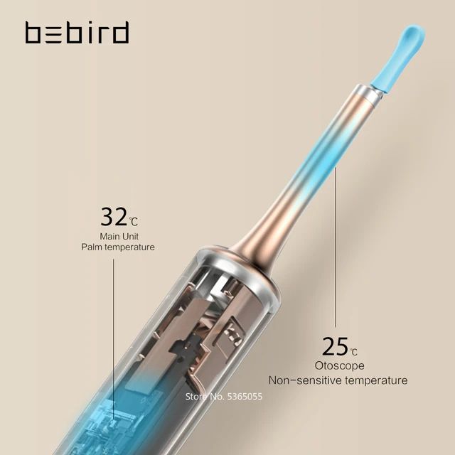 Smart ear cleaning endoscope from bebird