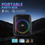 Winning Star ST-8101 Portable Party Box – Portable Party Speaker with RGB Lighting and Powerful Bass, up to 11.5 Hours Playtime