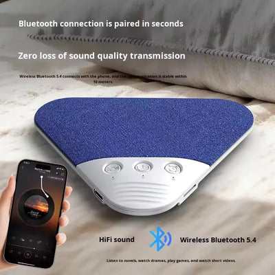 Smart Relaxation and Sleep Sound Machine – Integrated Wireless Sleep Headset