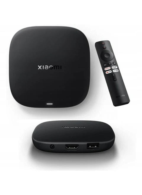 شاومي Mi Box S الجيل الثالث – مشغل وسائط ذكي 4K متوافق مع Google Tv لتحويل التلفاز إلى ذكي