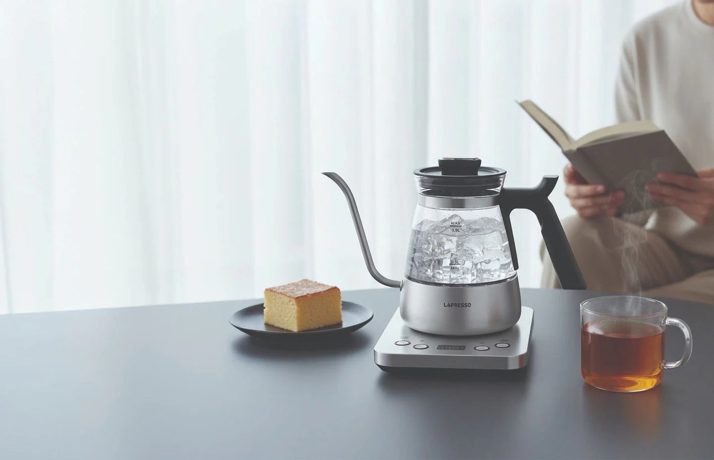 غلاية الصب الاحترافي مع خاصية الحفاظ على الحرارة من Lepresso