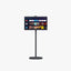 Powerology 32-inch Portable Smart Screen with Stand, supporting Android 15
