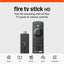 Amazon Fire TV Stick HD (أحدث إصدار) – مشغل بث Full HD مع جهاز تحكم Alexa Voice Remote ودعم Wi-Fi 6