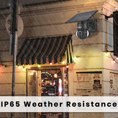 كاميرا Promage Connect Solar Power PTZ، الطراز PC-S303-4G-B