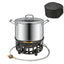 7-burner camping and outdoor stove