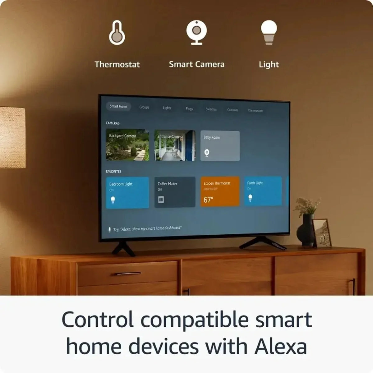 Amazon Fire TV Stick HD (أحدث إصدار) – مشغل بث Full HD مع جهاز تحكم Alexa Voice Remote ودعم Wi-Fi 6