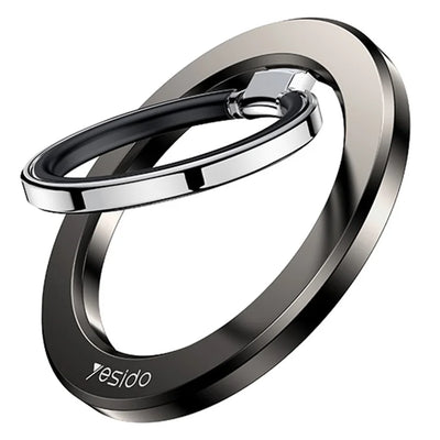 حامل هاتف خلفي YESIDO C205 بحلقة مغناطيسية مزدوجة الوجه