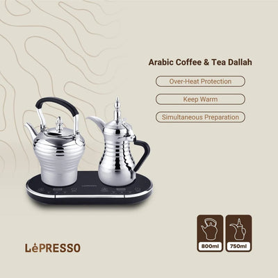 Lepresso Dual Coffee and Tea Pot