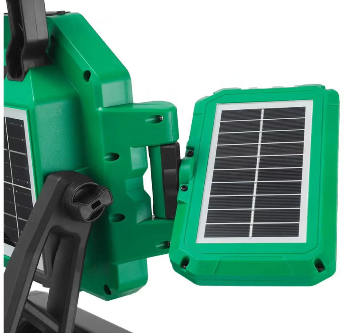 مصباح عمل محمول بالطاقة الشمسية 600 واط – 276 ليد فائق السطوع – بطارية 3300mAh – شحن USB-C وشمسي – مقاوم للماء