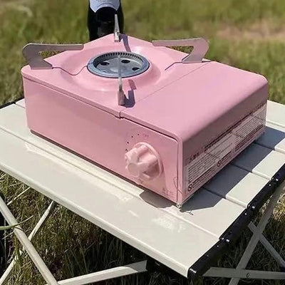Colorful travel gas stove