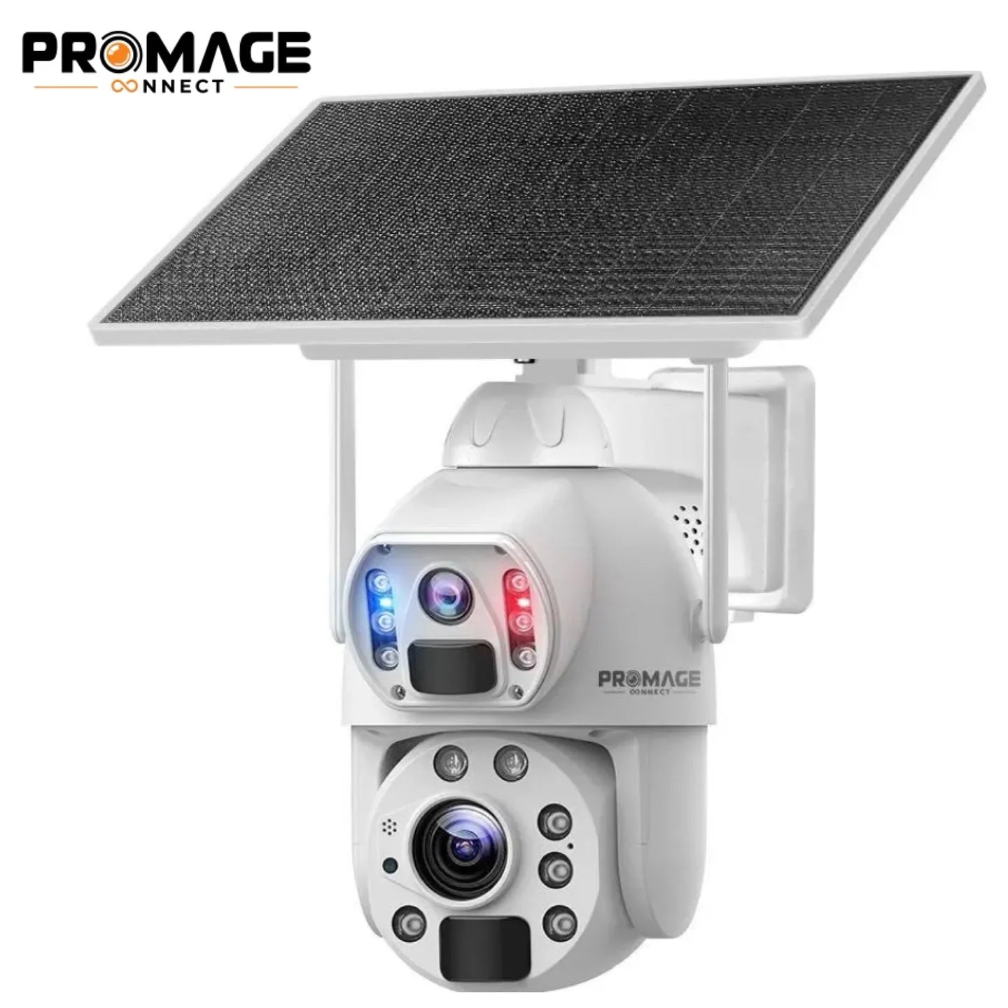 Promage Connect Dual View Solar Battery PTZ Edition Camera