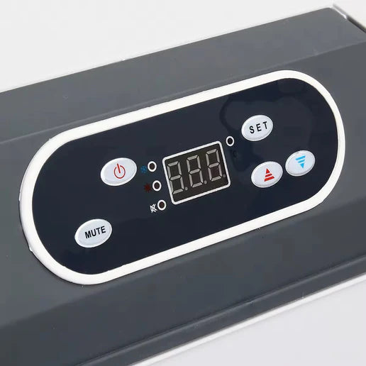 ثلاجة الرحلات سعة 19 لتر بقوة 12 فولت/24 فولت/220 فولت للاستخدام المزدوج للتدفئة والتبريد