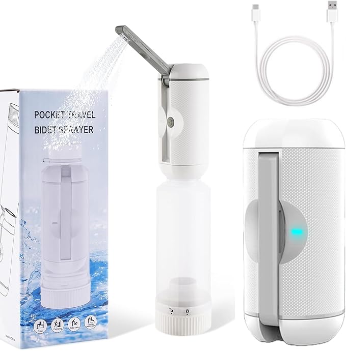 شطاف السفر قابل لإعادة الشحن مع عبوة للماء الإصدار الجديد