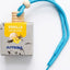 Hanging car air freshener with multiple scents