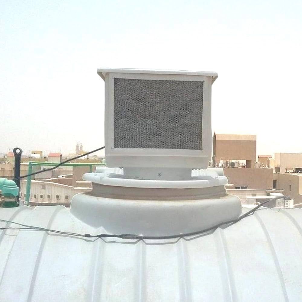 جهاز تبريد مياه الخزانات لتقليل تأثير حرارة الشمس في الصيف