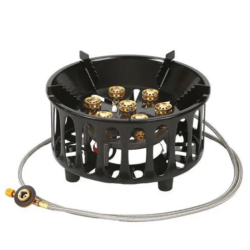 7-burner camping and outdoor stove
