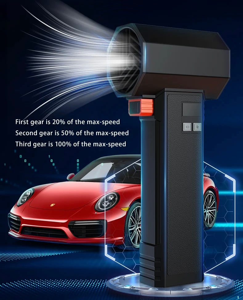 طارد هواء متعدد الوظائف مع ضوء LED و3 مستويات للسرعة  BOOSTER TF64