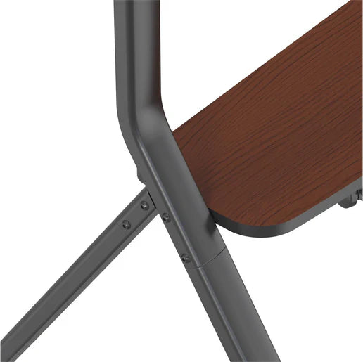 Swivel Metal TV Stand with four lockable wheels and a modern design for offices and homes