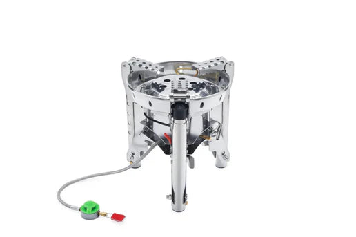 موقد غاز بأرجل طويل ثابت علي الأسطح و قابل للطي