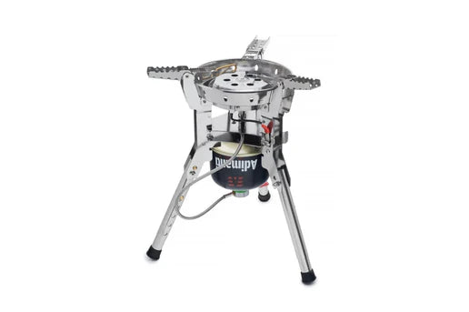 موقد غاز بأرجل طويل ثابت علي الأسطح و قابل للطي