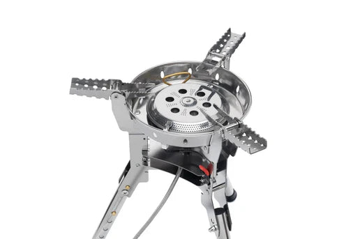 موقد غاز بأرجل طويل ثابت علي الأسطح و قابل للطي