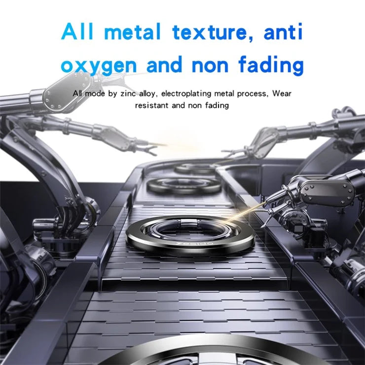 حامل هاتف خلفي YESIDO C205 بحلقة مغناطيسية مزدوجة الوجه