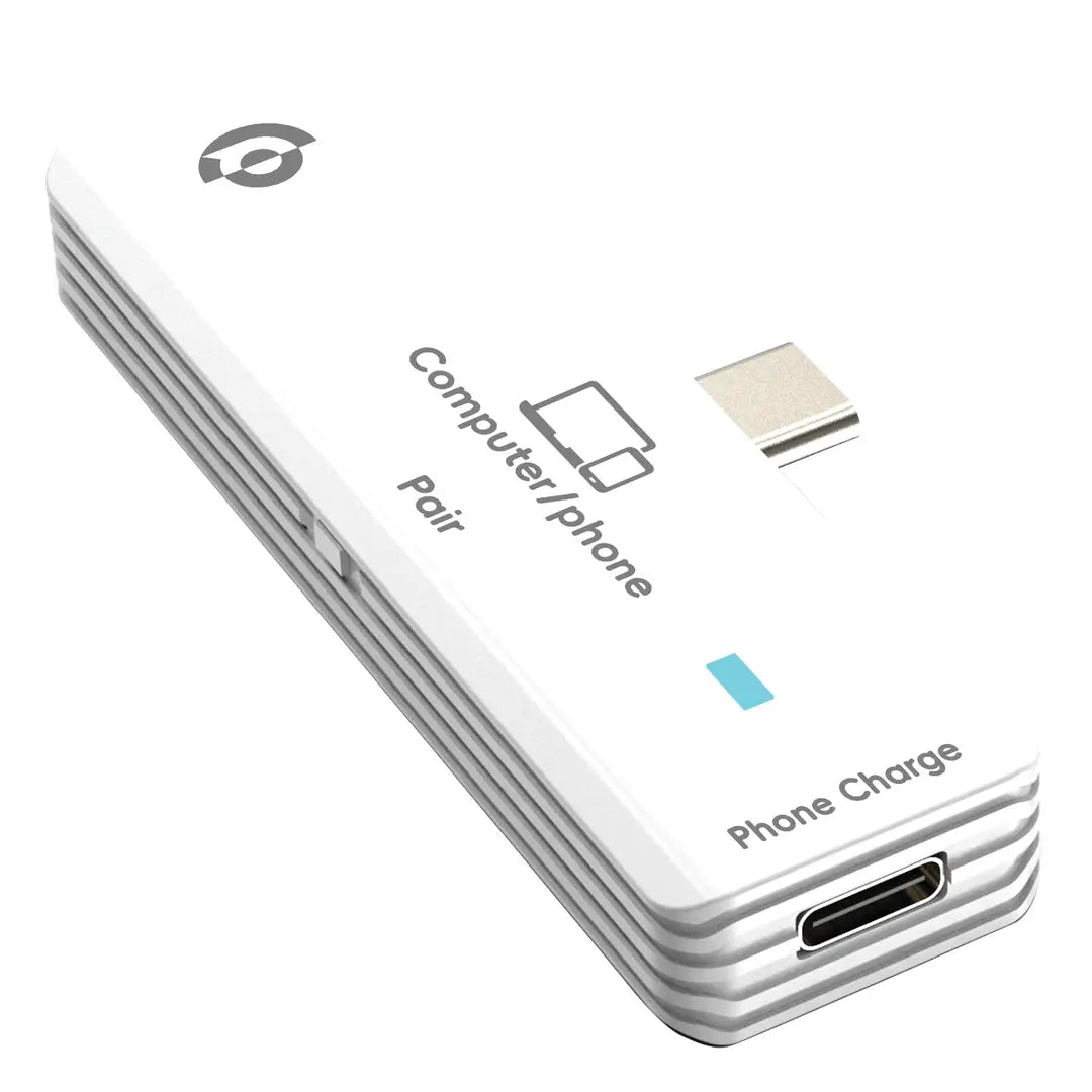 محول Powerology AIROMA اللاسلكي من USB-C إلى HDMI بدقة Full HD 1080P 60Hz ومدى 50 متر