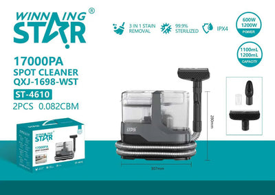 جهاز تنظيف البقع القوي بقوة شفط 17000PA من WINNING STAR