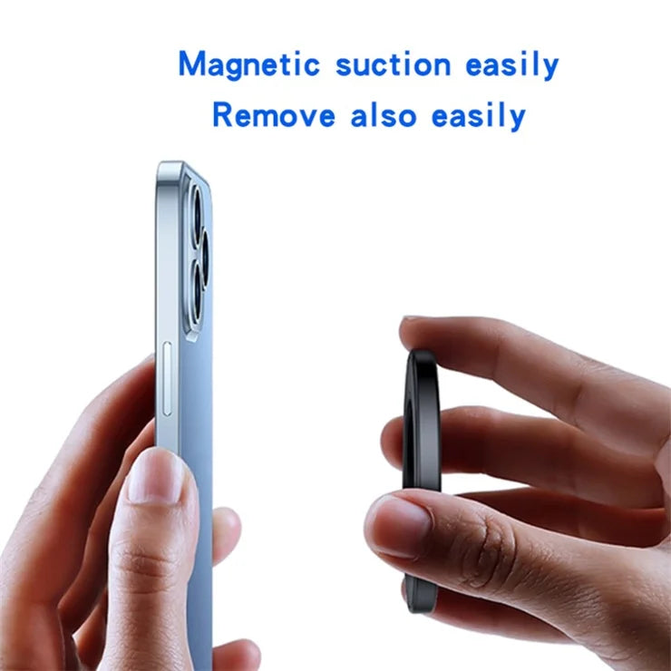 حامل هاتف خلفي YESIDO C205 بحلقة مغناطيسية مزدوجة الوجه