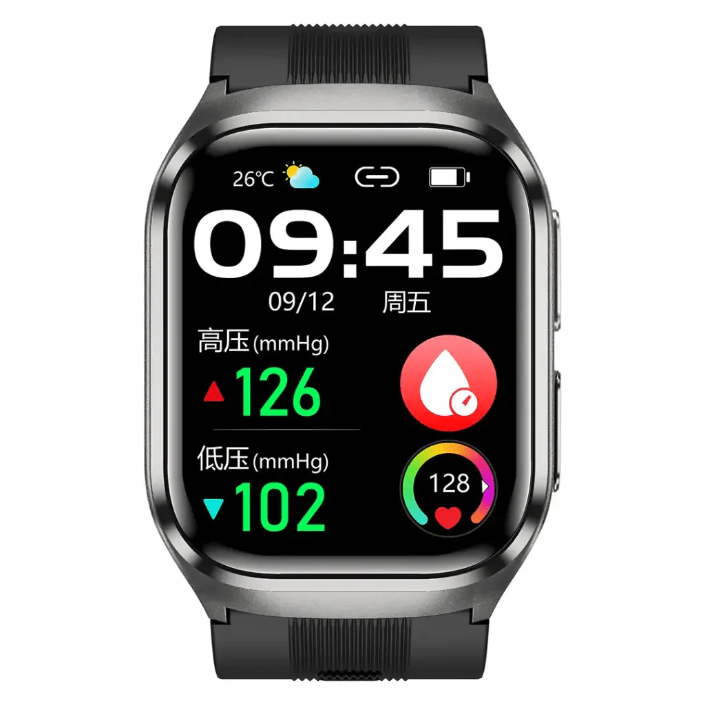 Smartwatch with ECG Technology - 2.06-inch AMOLED Screen with Blood Pressure Measurement, Health Monitoring, and Bluetooth Calls - Water-Resistant from Green Lion