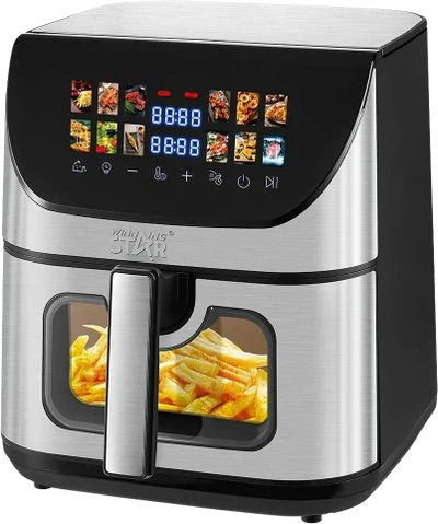 قلاية هوائية ذكية WINNING STAR ST-9694 سعة 8 لتر مع واي فاي وشاشة رقمية ملونة – 2200 واط