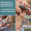 ماكينة تشذيب شعر الجسم، مقاومة للماء 100%، شحن USB، تشغيل لاسلكي حتى 80 دقيقة من Philips