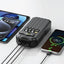 Green Lion Solar Mate 20000mAh Power Bank with 20W Fast Charging, 4 Built-in Cables, Dual Flashlight, and Solar Charging