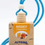 Hanging car air freshener with multiple scents