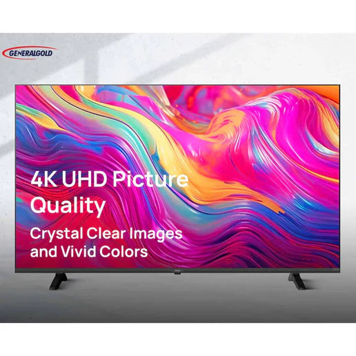 تلفزيون ذكي من General Gold بوصه 100 4K QLED موديل 2025