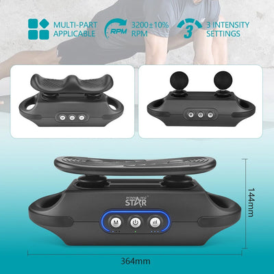 جهاز تدليك البطن متعدد السرعات مع أزرار التحكم لمساج افضل من Winning Star