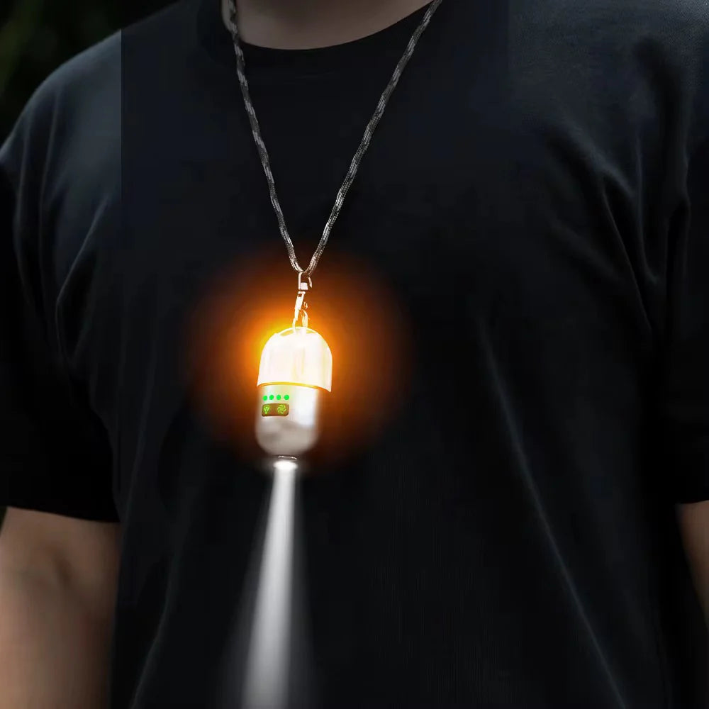 كشاف التخييم المصغّر الذكي متعدد الوظائف القابل للشحن YM-B81 من Yemao