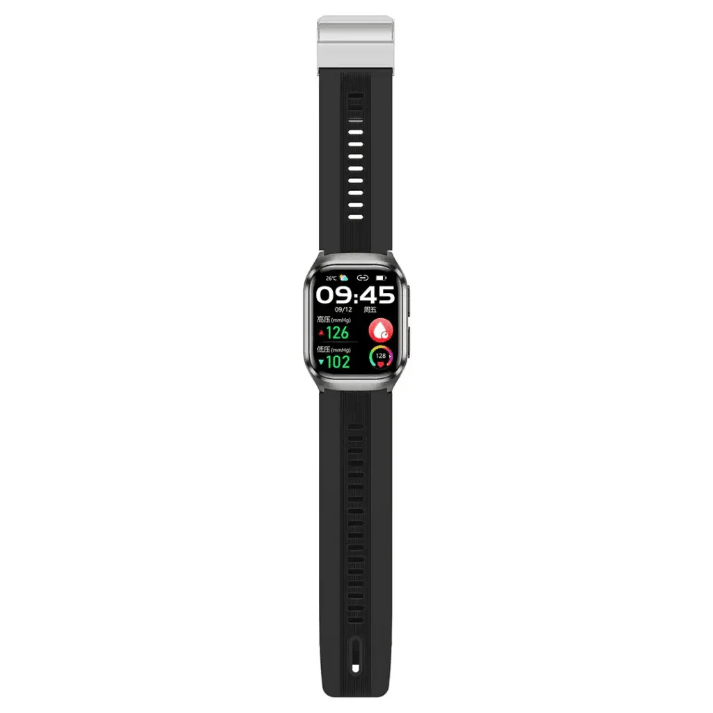 Smartwatch with ECG Technology - 2.06-inch AMOLED Screen with Blood Pressure Measurement, Health Monitoring, and Bluetooth Calls - Water-Resistant from Green Lion