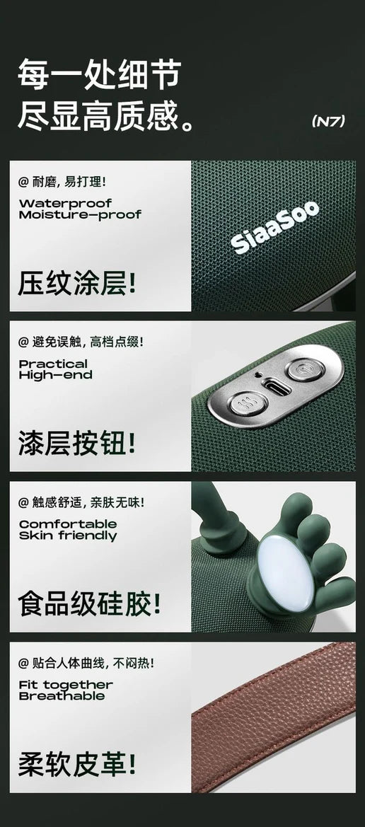 جهاز تدليك الرقبة منزلي أحترافي لتخفيف التوتر والإجهاد