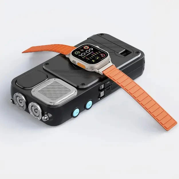Solar Emergency Radio with 16000mAh Power Bank – LED Lamp, FM, and Wireless Charger