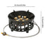 7-burner camping and outdoor stove