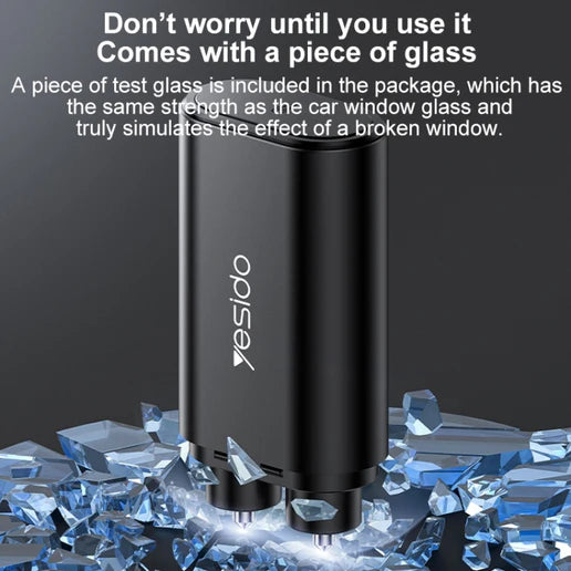 Yesido C248 Car Window Glass Breaker with Seat Belt Cutter