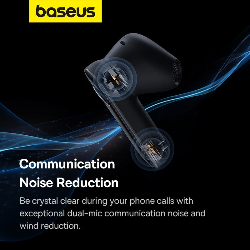 Single Sided Wireless Headphone Bluetooth 5.3 Dual Mic Handsfree Earphone Solar Charging TWS Driving Sports Earphones