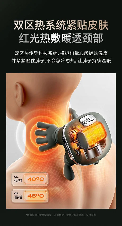 جهاز تدليك الرقبة منزلي أحترافي لتخفيف التوتر والإجهاد