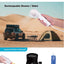 INNOV Portable Electric Shower for Camping and Travel with Built-in 1800mAh Battery and 20L Water Tank