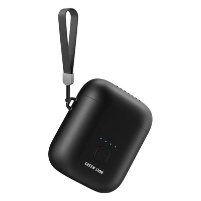 مبخرة بخور محمولة Green Lion Pocket Bakhour ببطارية 1400mAh – أسود